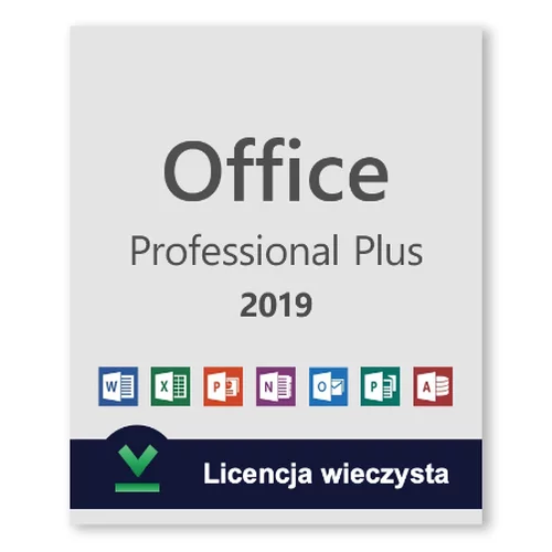 Microsoft Office Professional 2019 Plus | NOWA LICENCJA